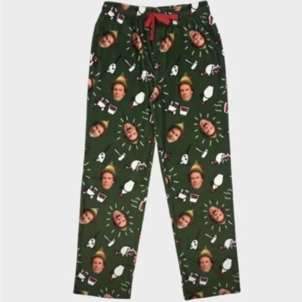 Elf Men’s Fleece Pajama Pants